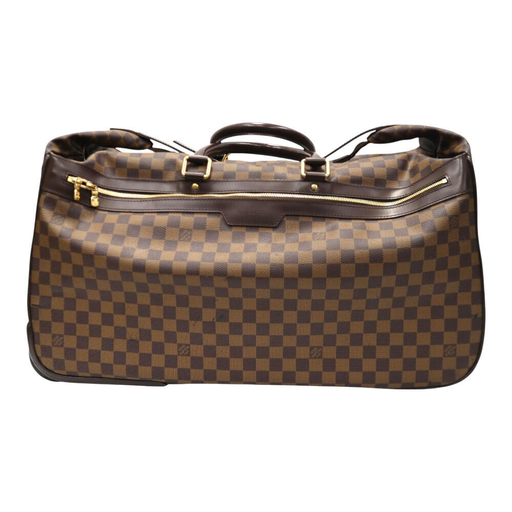 Louis Vuitton Eole Travel Bag Leather Brown